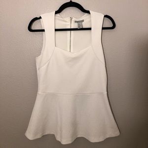 H&M Peplum Top